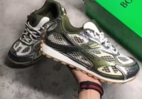 Bottega Veneta Orbit Silver Olive Green review hyjh