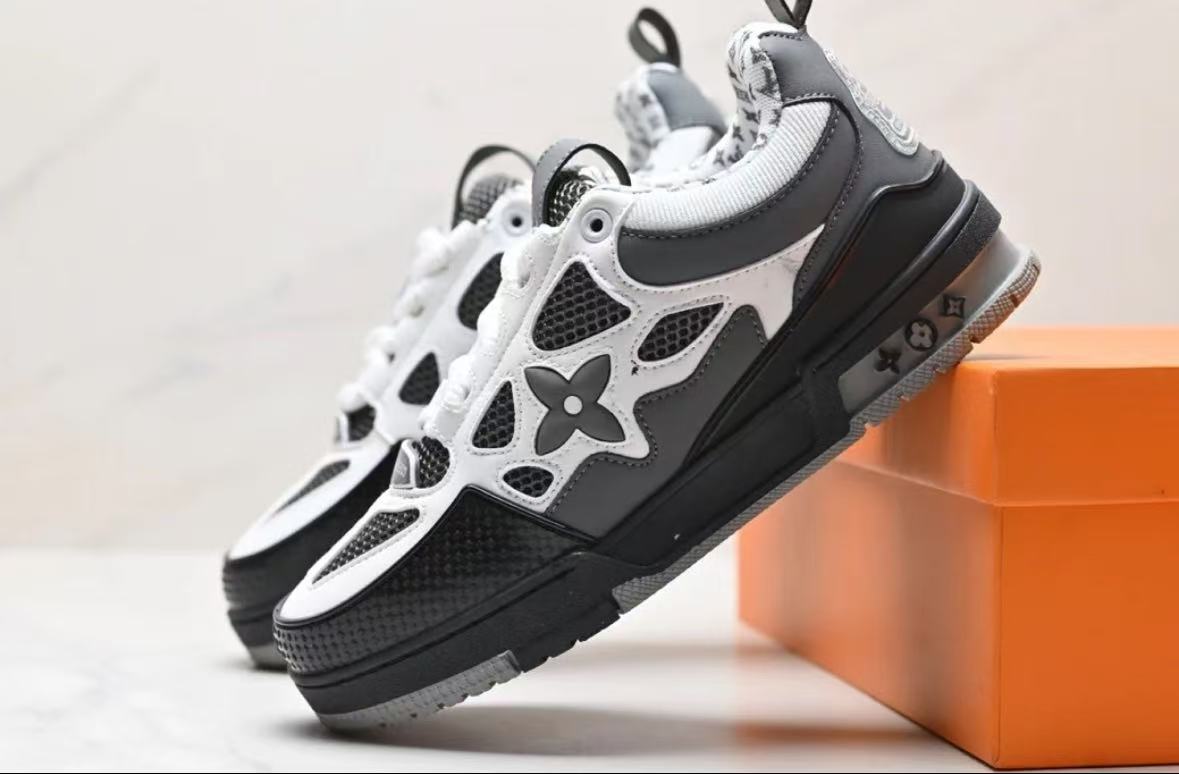 Louis Vuitton LV Skate Sneaker Grey White 1AC52M  review fdhbg