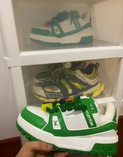 Louis Vuitton Trainer Maxi Green 1AB8SD review dfh