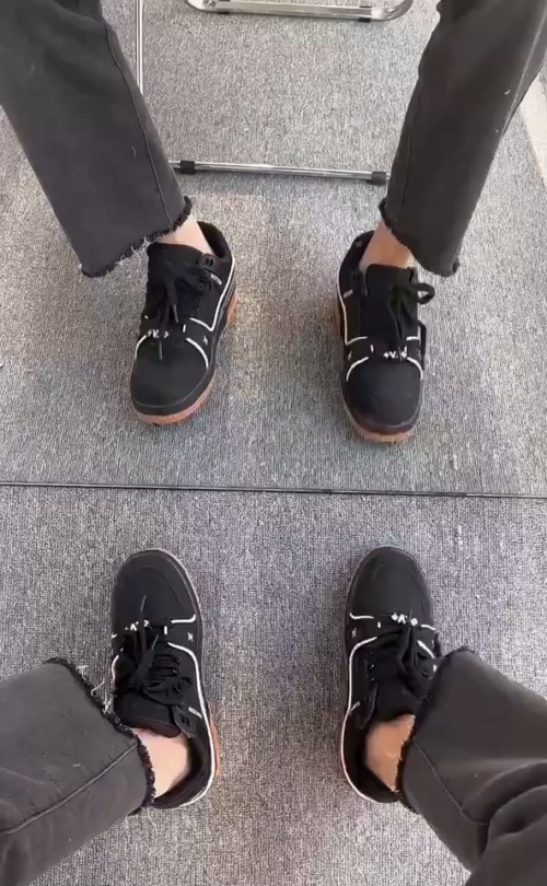 Louis Vuitton Black White Button Brown 1AB8SZ review 