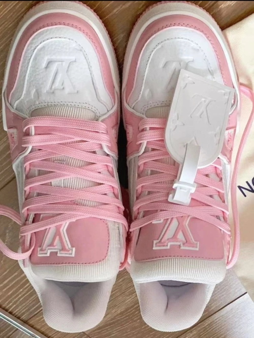 Louis Vuitton Trainer Rose Pink  VL0231 review 