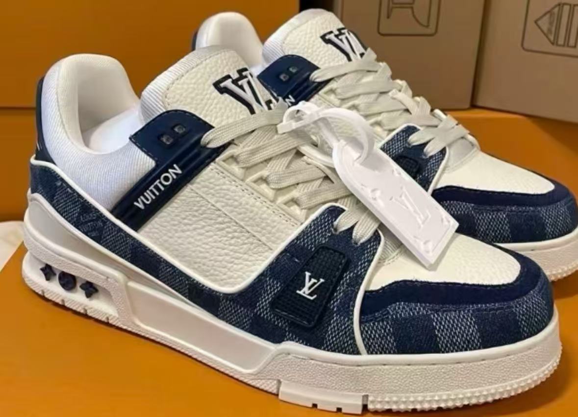  LOUIS VUITTON Trainer Golf Board Blue review fdg