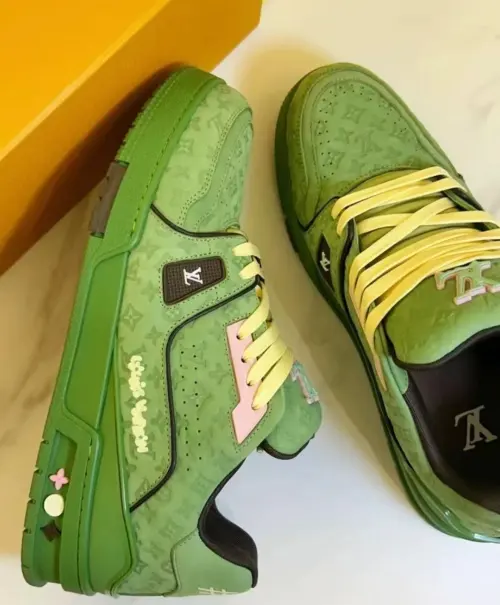 Louis Vuitton by Tyler, the Creator LV Trainer Green review 