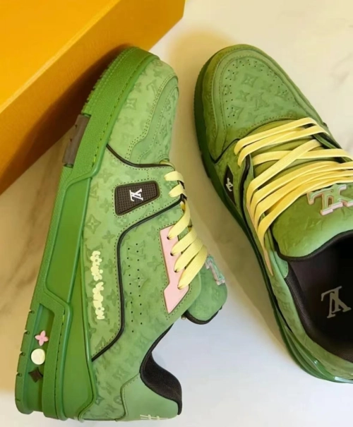 Louis Vuitton by Tyler, the Creator LV Trainer Green review 