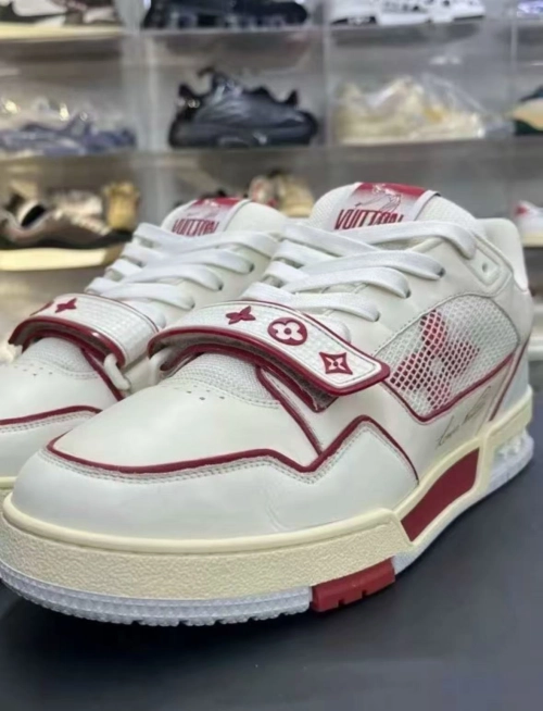 Louis Vuitton Trainer Red Mesh 1A98VL  review 