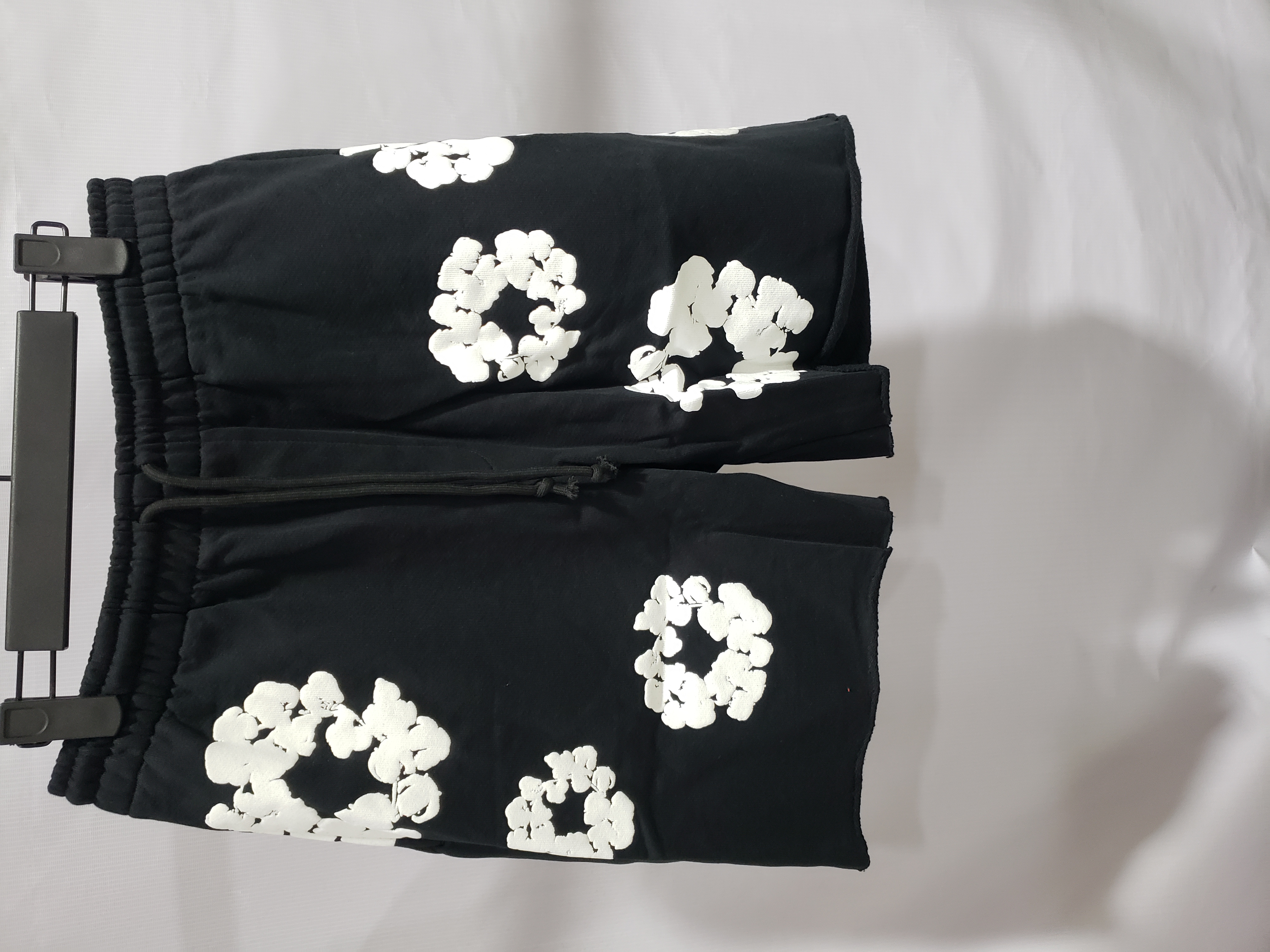 Denim Tears The Cotton Wreath Shorts Black review obosneaker 01
