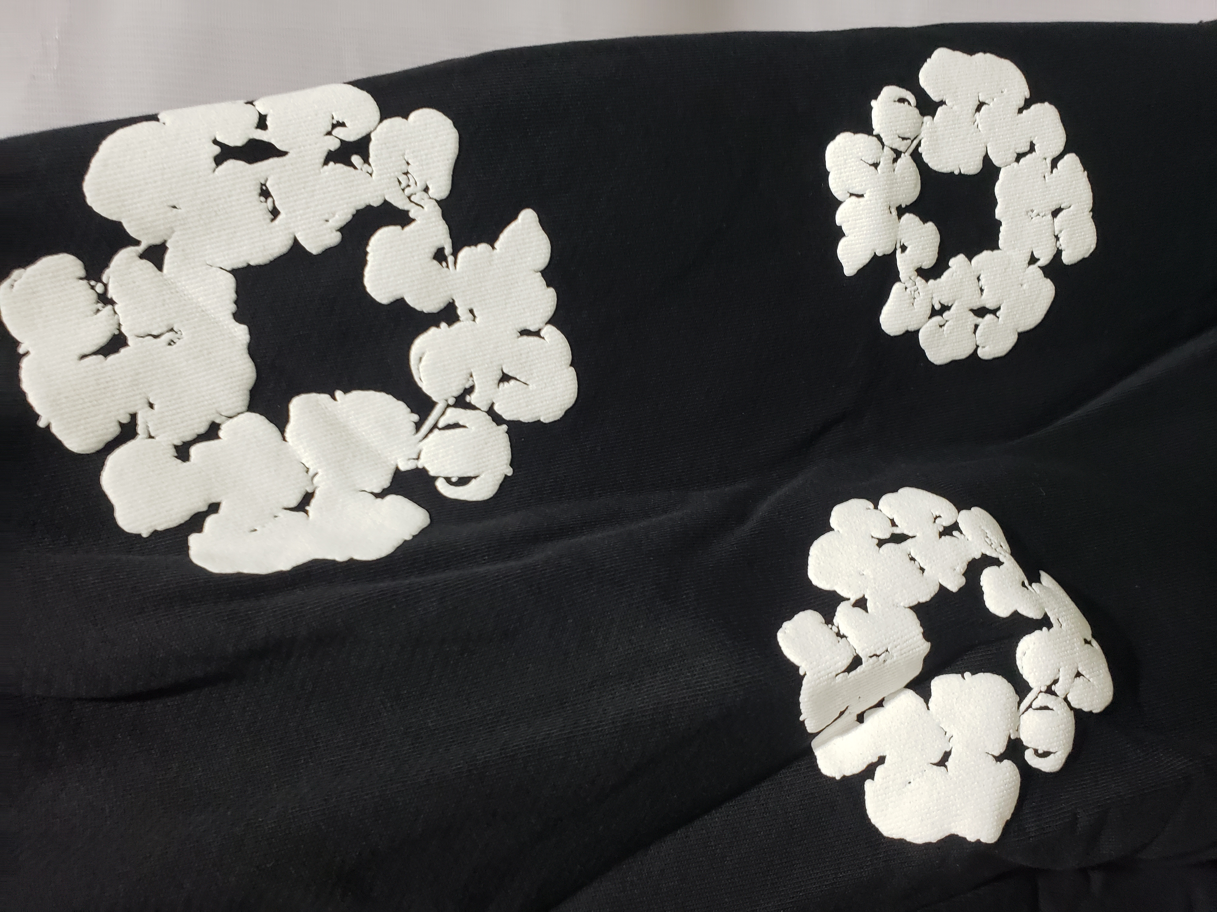 Denim Tears The Cotton Wreath Shorts Black review obosneaker 04