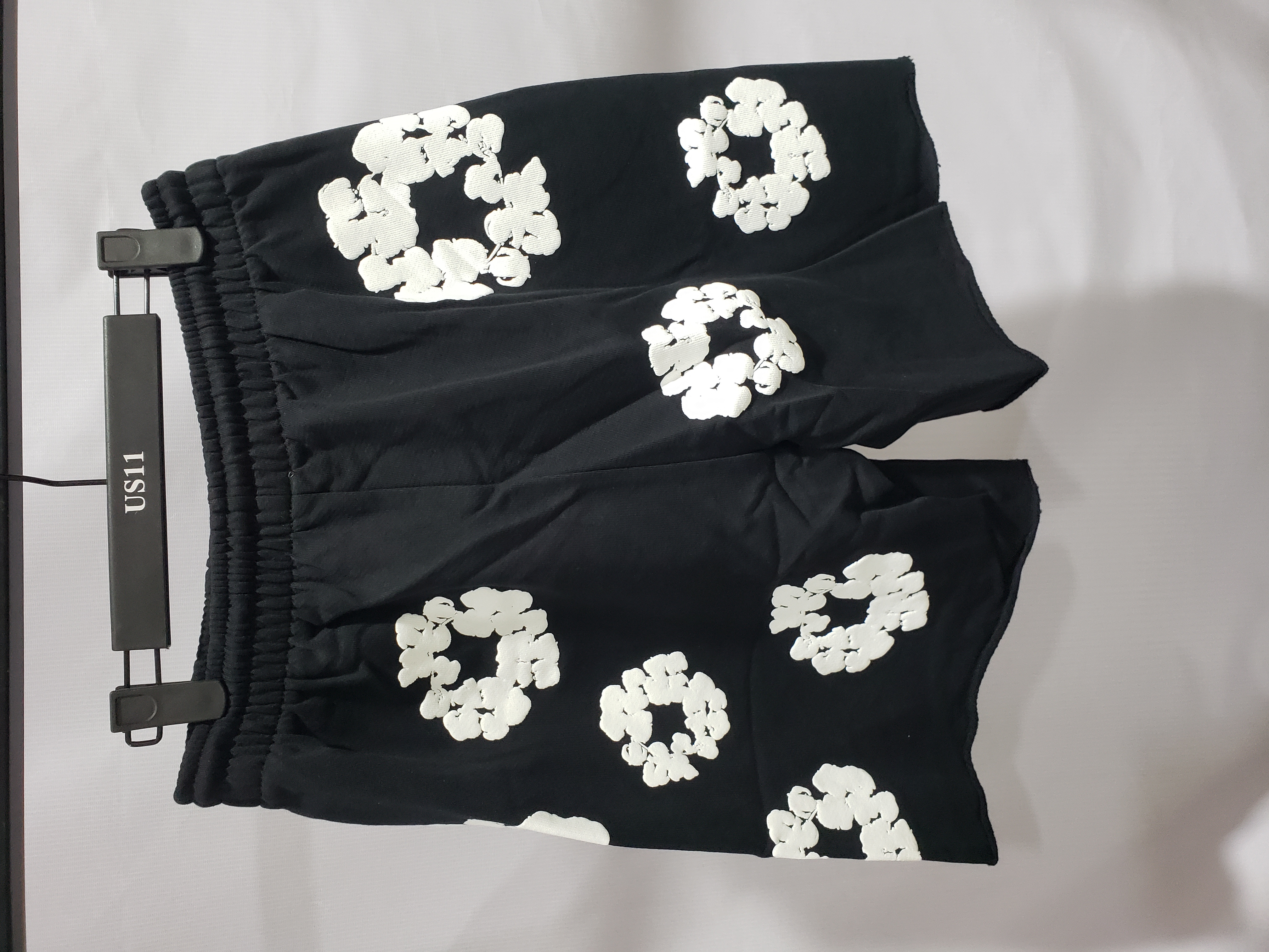 Denim Tears The Cotton Wreath Shorts Black review obosneaker 03