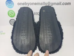 Balenciaga Black Furry Slides review Obosneaker 04