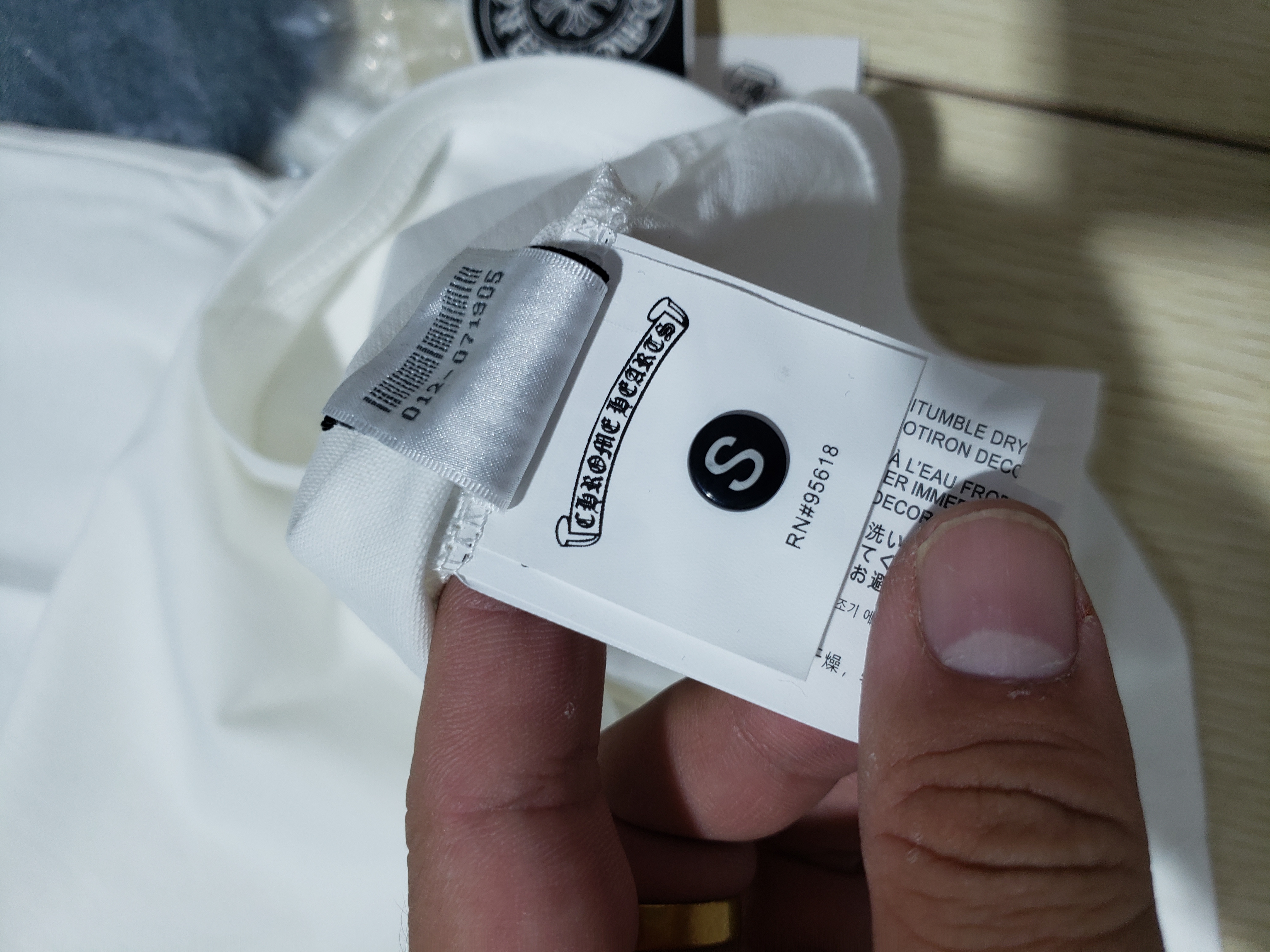  Chrome Hearts  T-shirt K6054 review Obosneaker 02