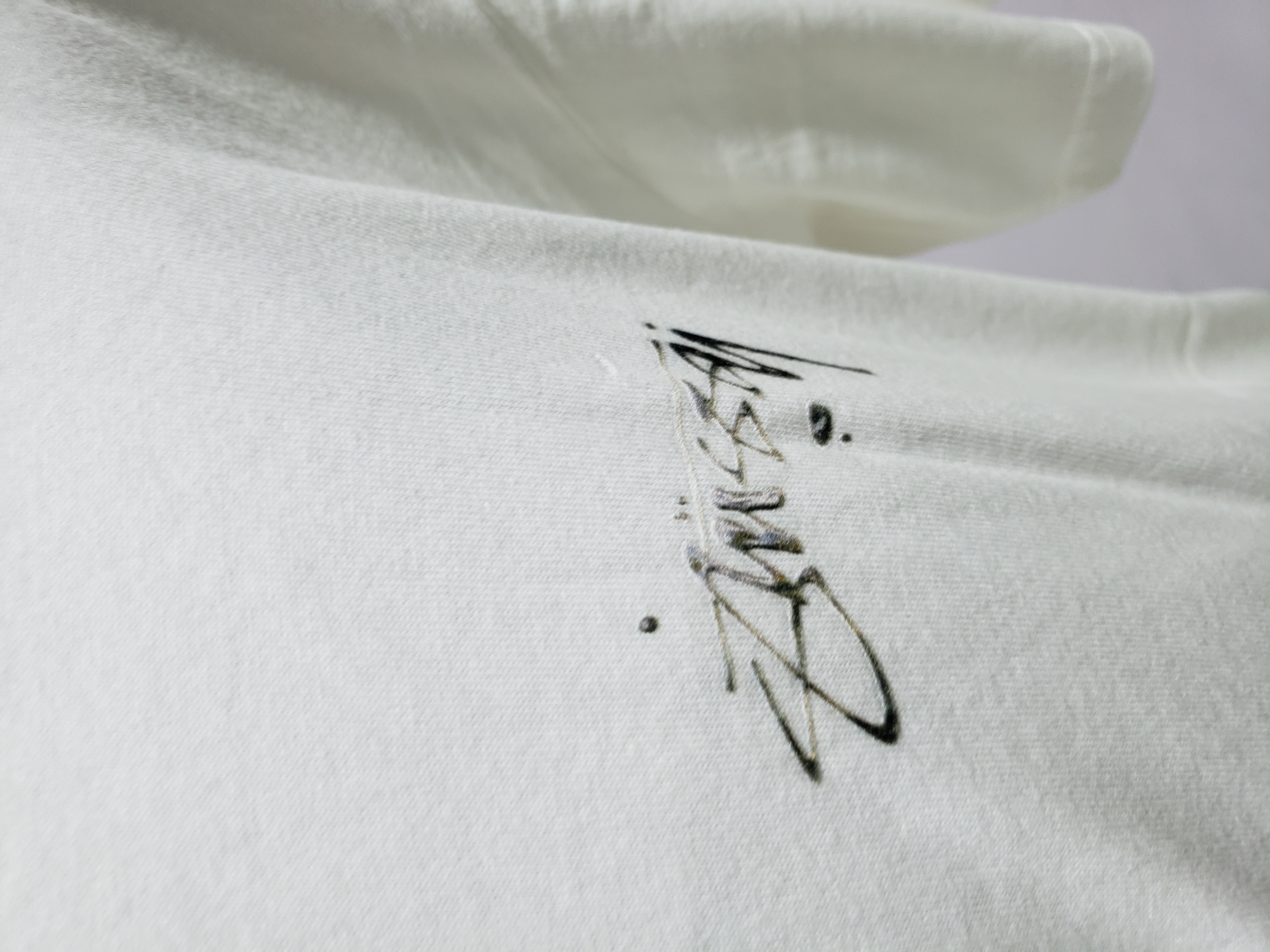 Stussy Signature Painting Print Short Sleeve White review Obosneaker 02