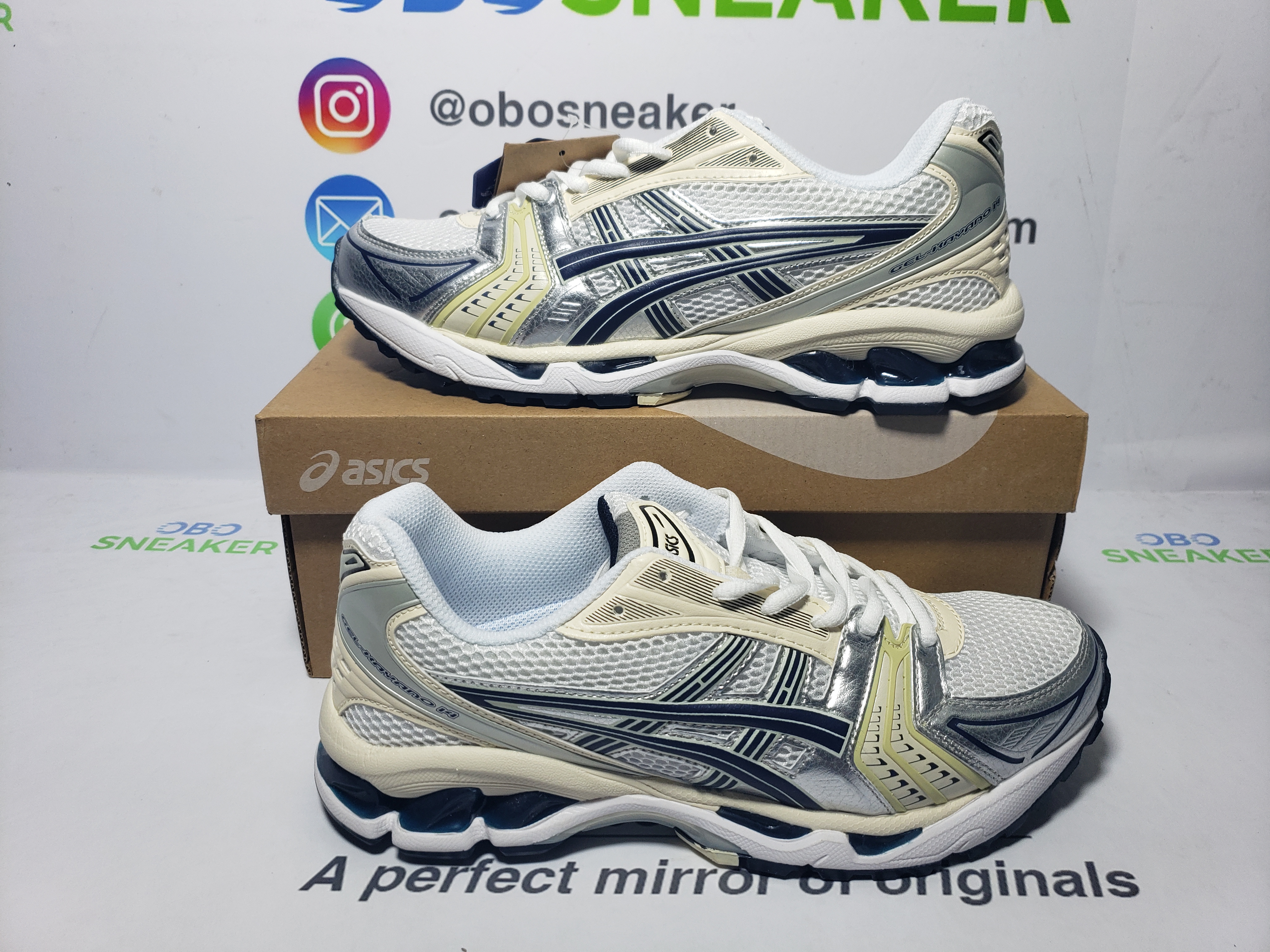 ASICS Gel-Kayano 14 White Midnight 1202A056-109 review Obosneaker 03
