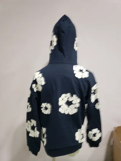 OBO Denim Tears The Cotton Wreath Sweatshirt Navy review 