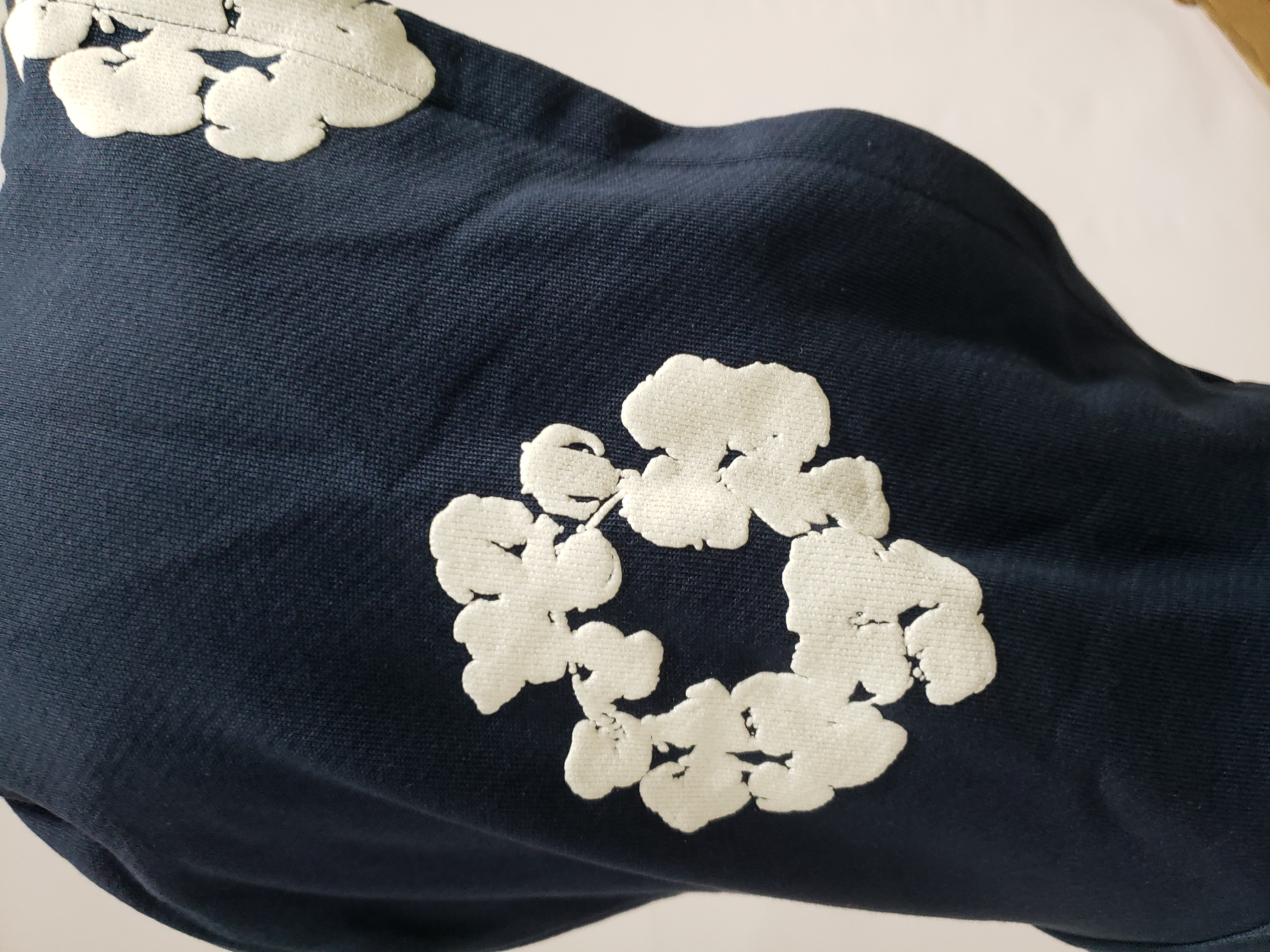OBO Denim Tears The Cotton Wreath Sweatshirt Navy review Obosneaker 03