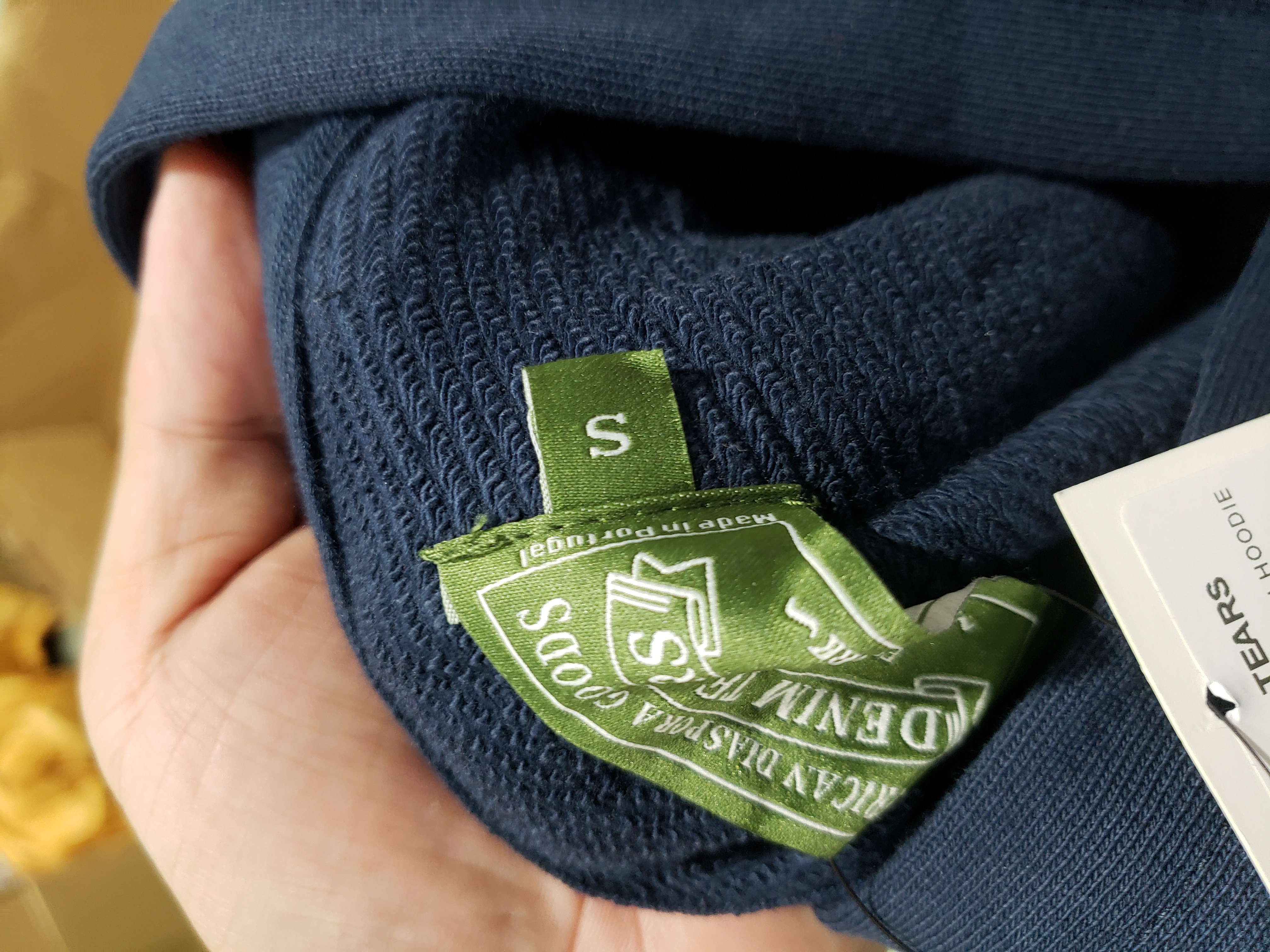 OBO Denim Tears The Cotton Wreath Sweatshirt Navy review Obosneaker 04