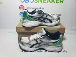 ASICS Gel-Kayano 14 White Malachite Green 1201A019-110 review Obosneaker  02