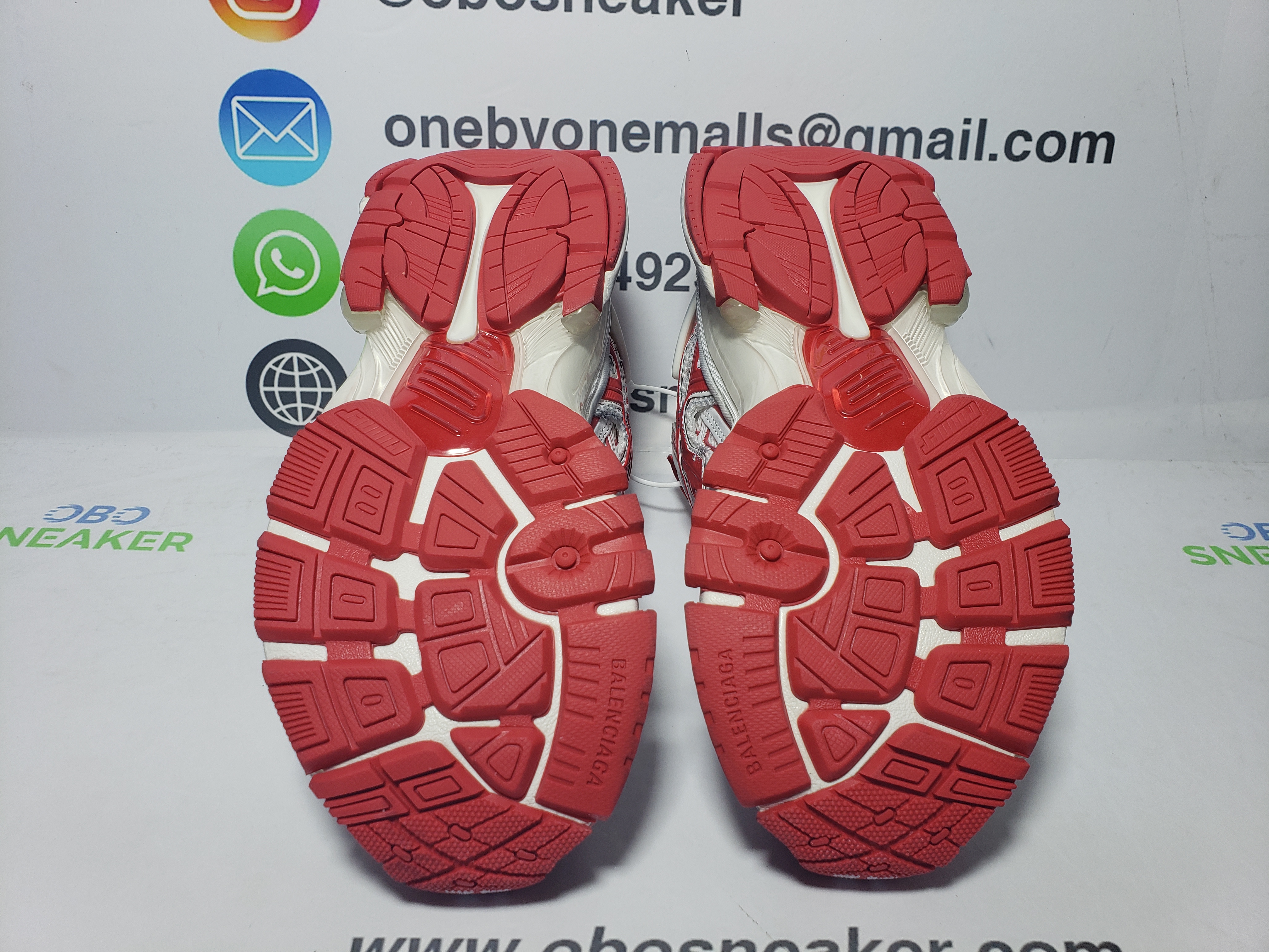 Balenciaga Runner Blue White Red 677402 W3RB2 9060 review Obosneaker 04