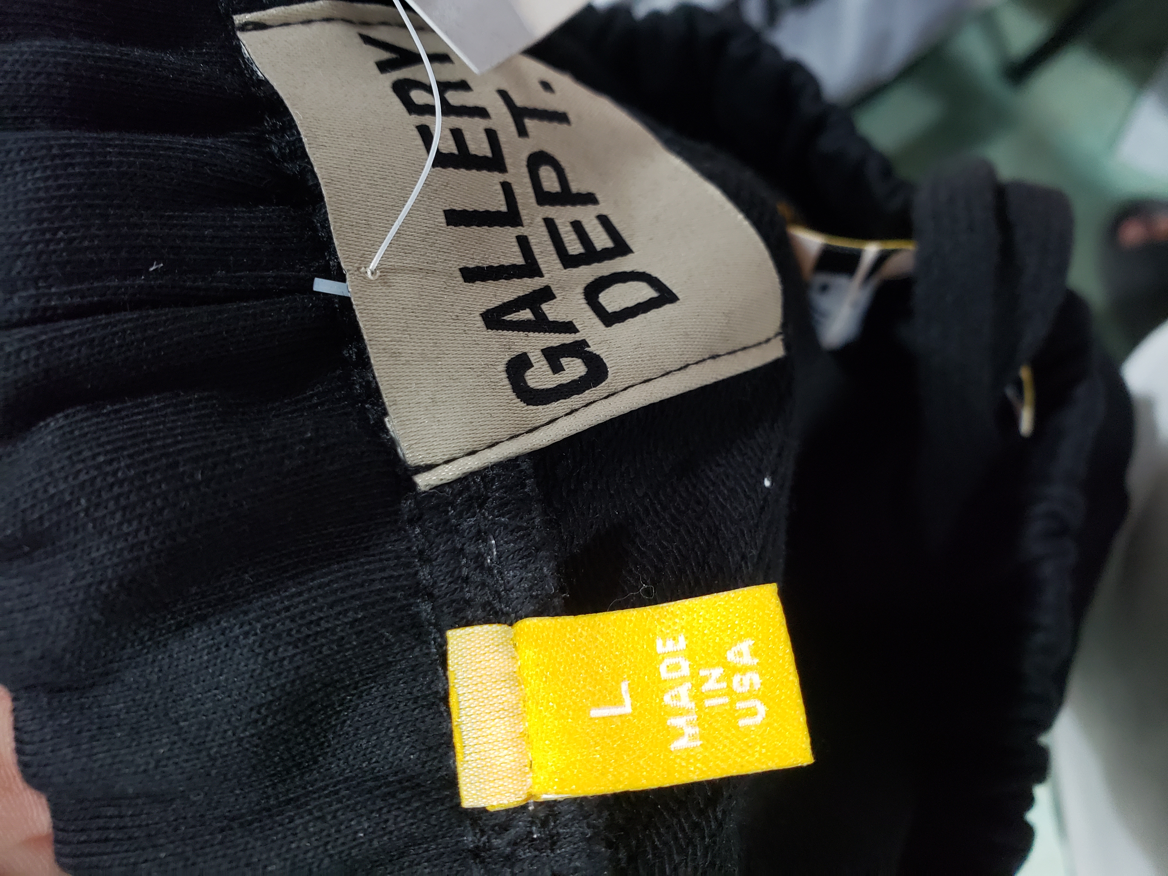 Gallery Dept. Painted Flare Sweat Pants Washed Black review Obosneaker 01