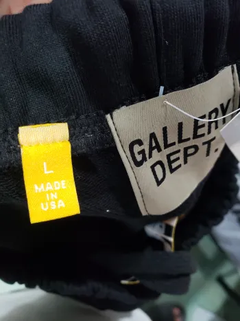 Gallery Dept. Painted Flare Sweat Pants Washed Black review Obosneaker 02