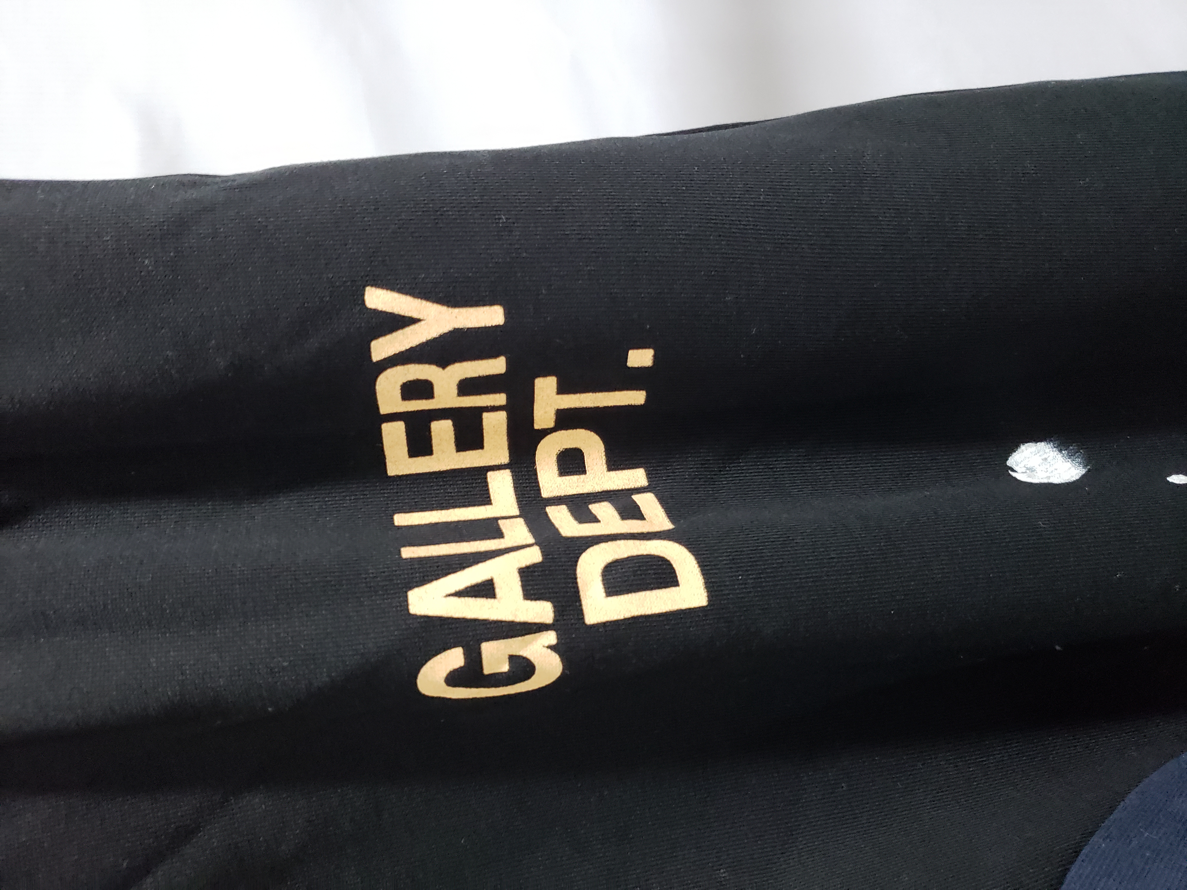 Gallery Dept. Painted Flare Sweat Pants Washed Black review Obosneaker 02