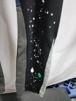 Gallery Dept. Painted Flare Sweat Pants Washed Black review Obosneaker 04