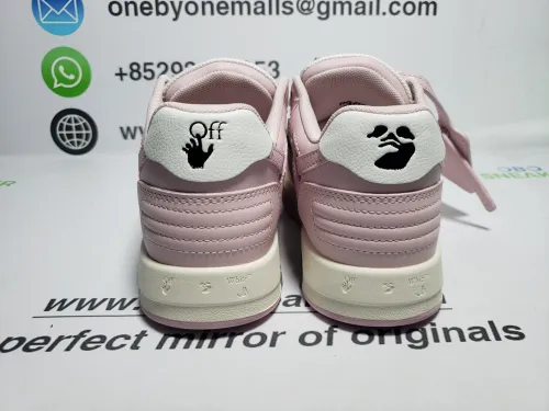 OFF-WHITE Out Of Office OOO Pink White (Women's) OWIA259C99LEA0060130 review 