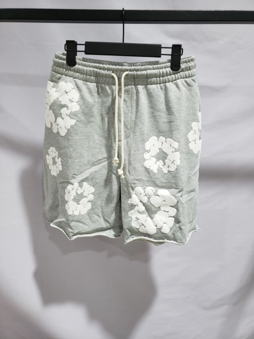 Denim Tears The Cotton Wreath Shorts Grey review 