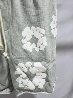 Denim Tears The Cotton Wreath Shorts Grey review Obosneaker  03