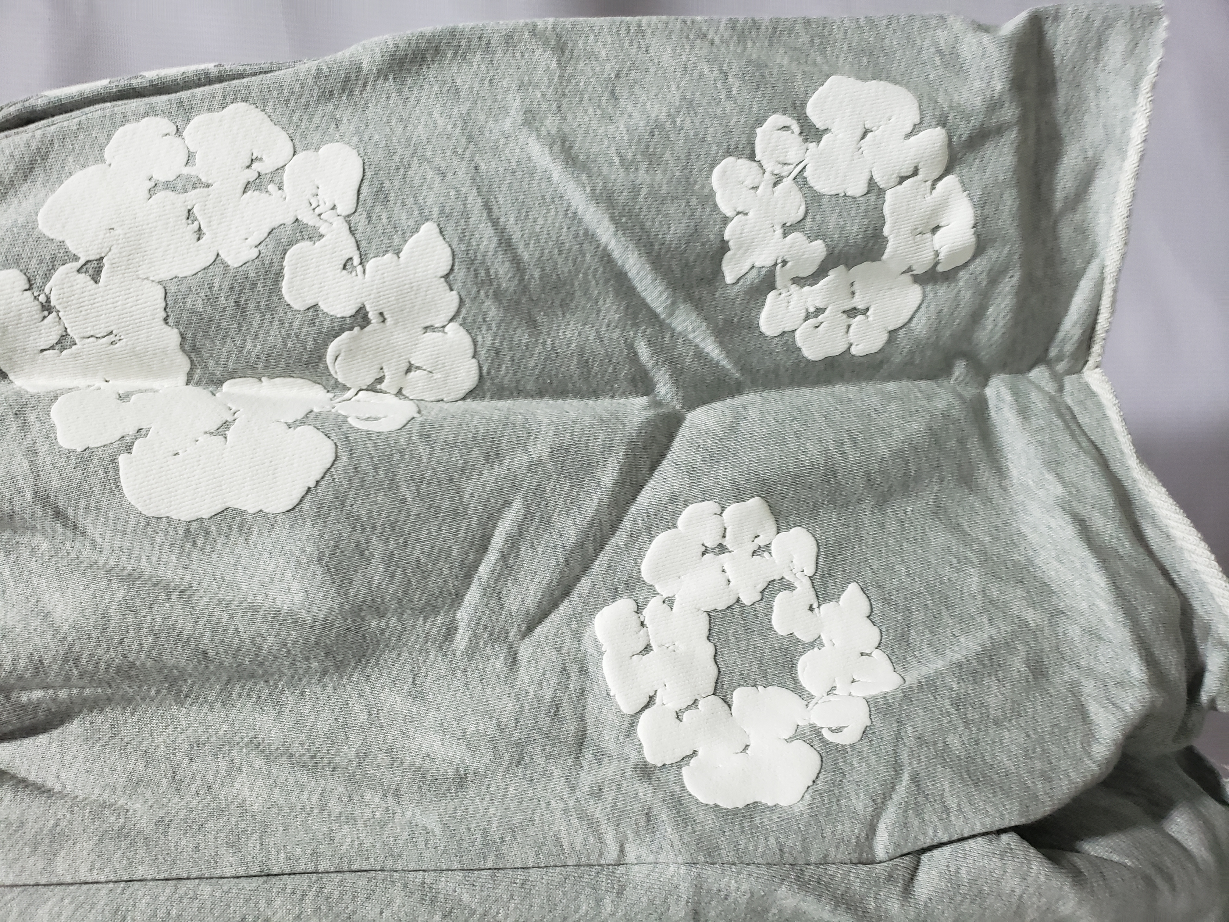 Denim Tears The Cotton Wreath Shorts Grey review Obosneaker 04