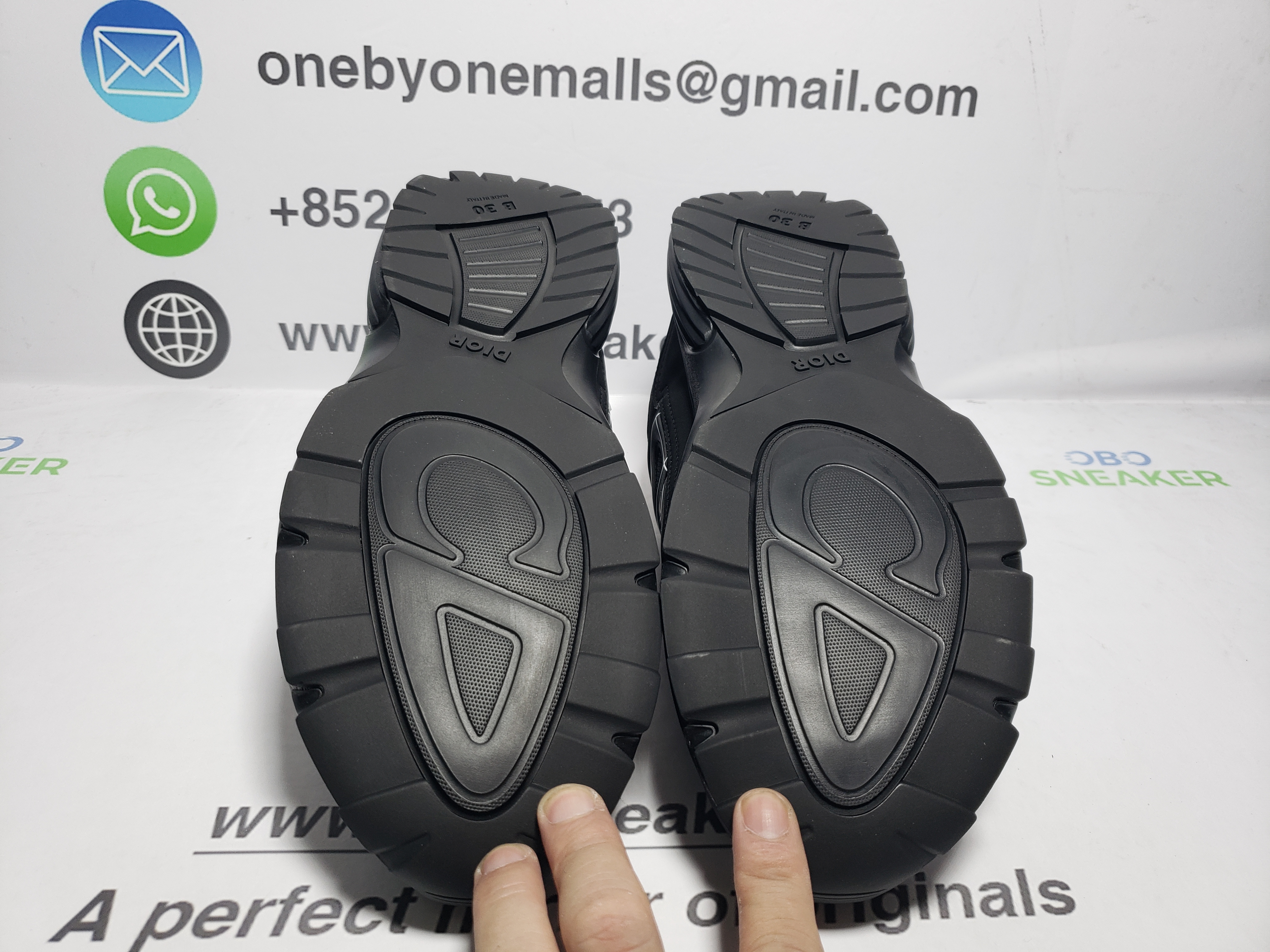 Dior Light Grey 'B30' Sneakers New Reflective 3SN27ZIR-16536 review Obosneaker 02