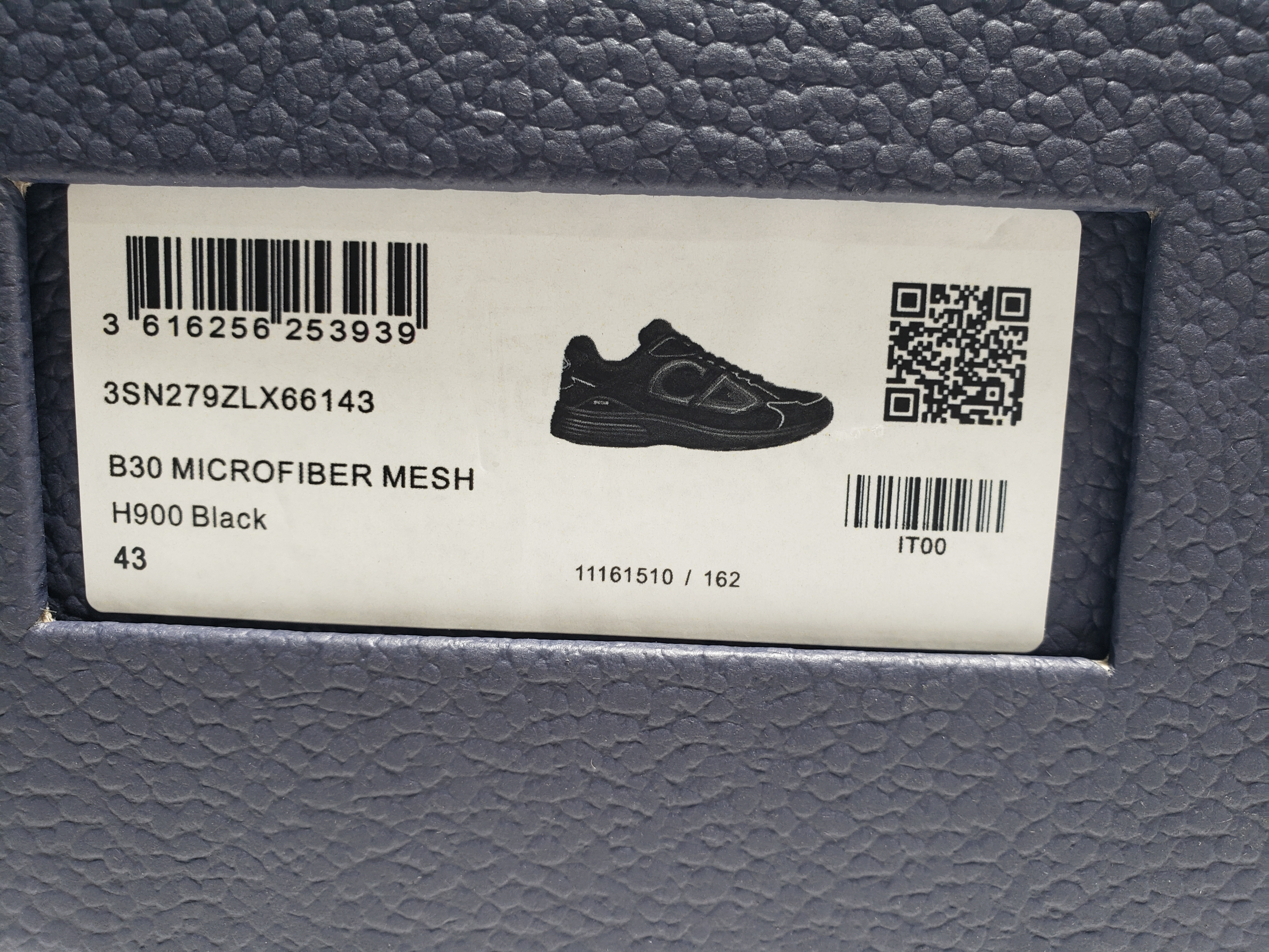 Dior Light Grey 'B30' Sneakers New Reflective 3SN27ZIR-16536 review Obosneaker 04