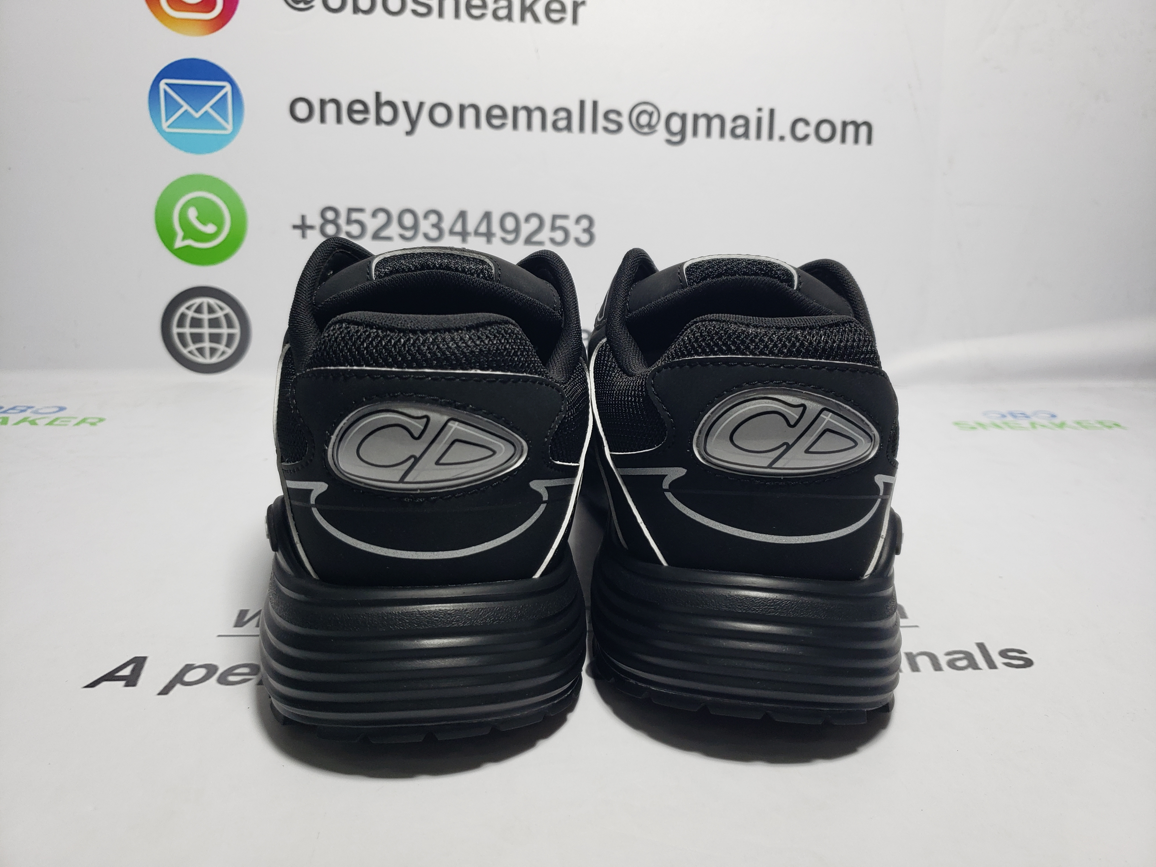 Dior Light Grey 'B30' Sneakers New Reflective 3SN27ZIR-16536 review Obosneaker 05