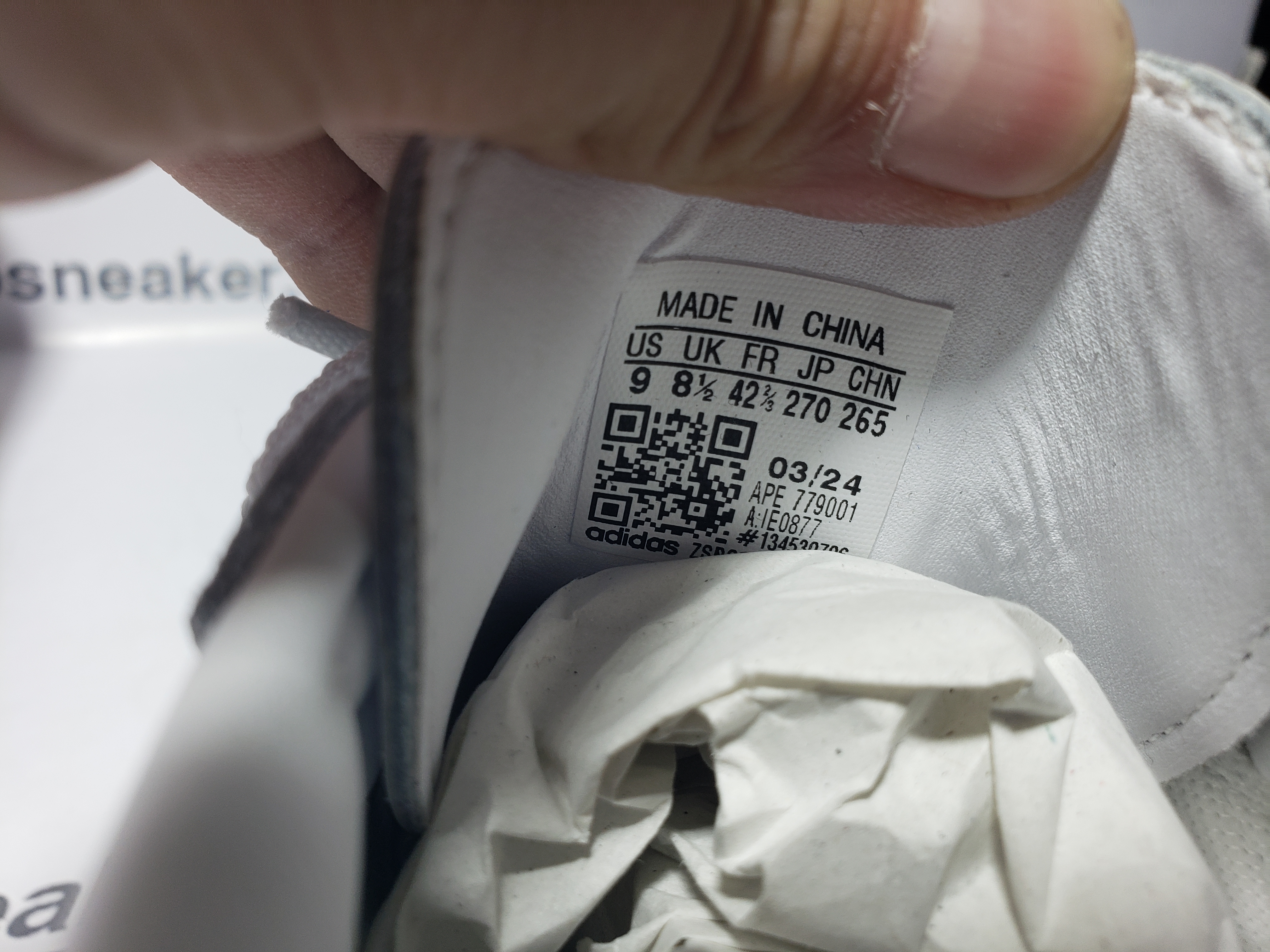 adidas Samba Originals Samba OG 'White Halo Blue Gum' IE0877 review Obosneaker 04