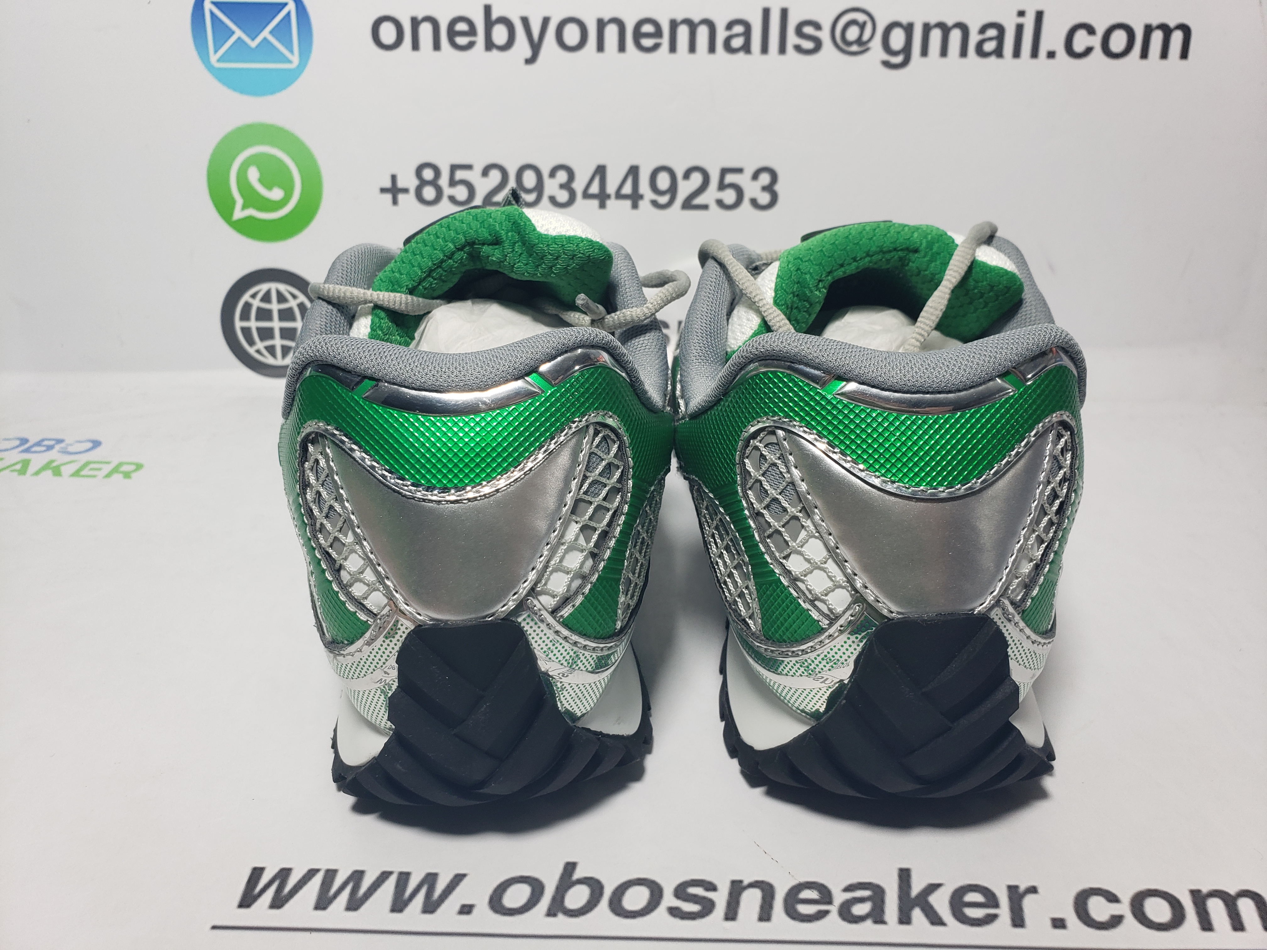 Bottega Veneta Orbit Silver Parakeet (Women's)  755915V2X401428 review Obosneaker 00