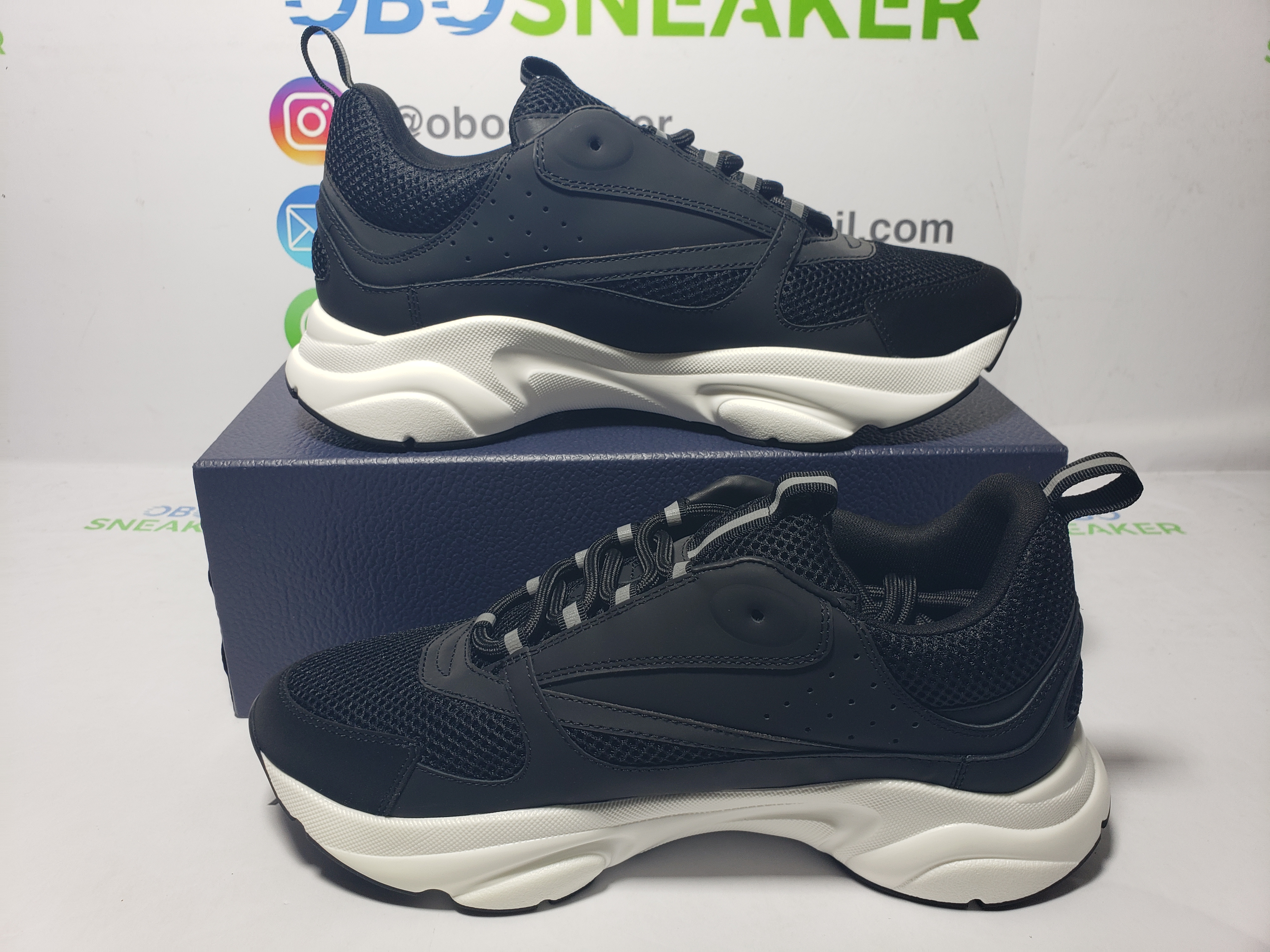 Dior B22 Black Silver 3SN231ZNG_H969  review Obosneaker 02