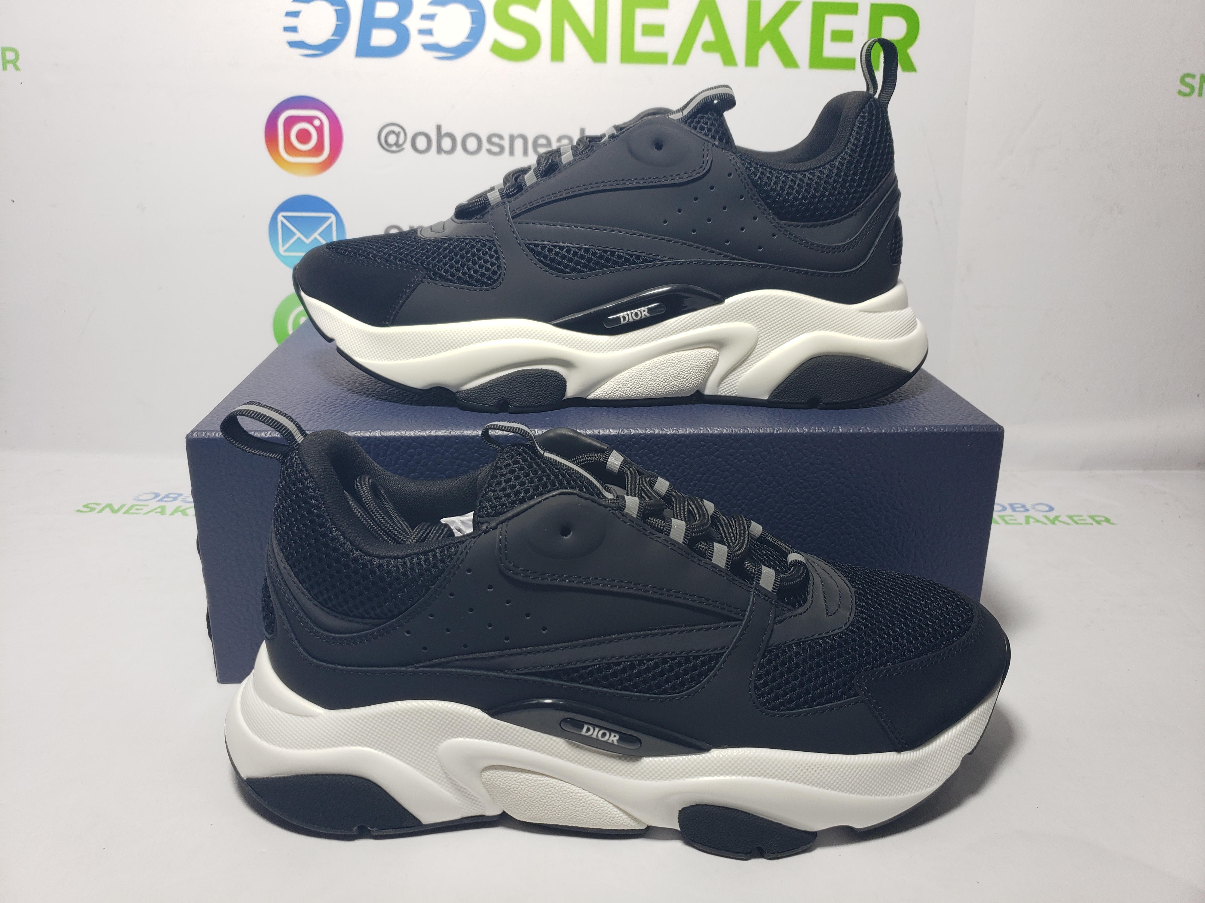 Dior B22 Black Silver 3SN231ZNG_H969  review Obosneaker 05