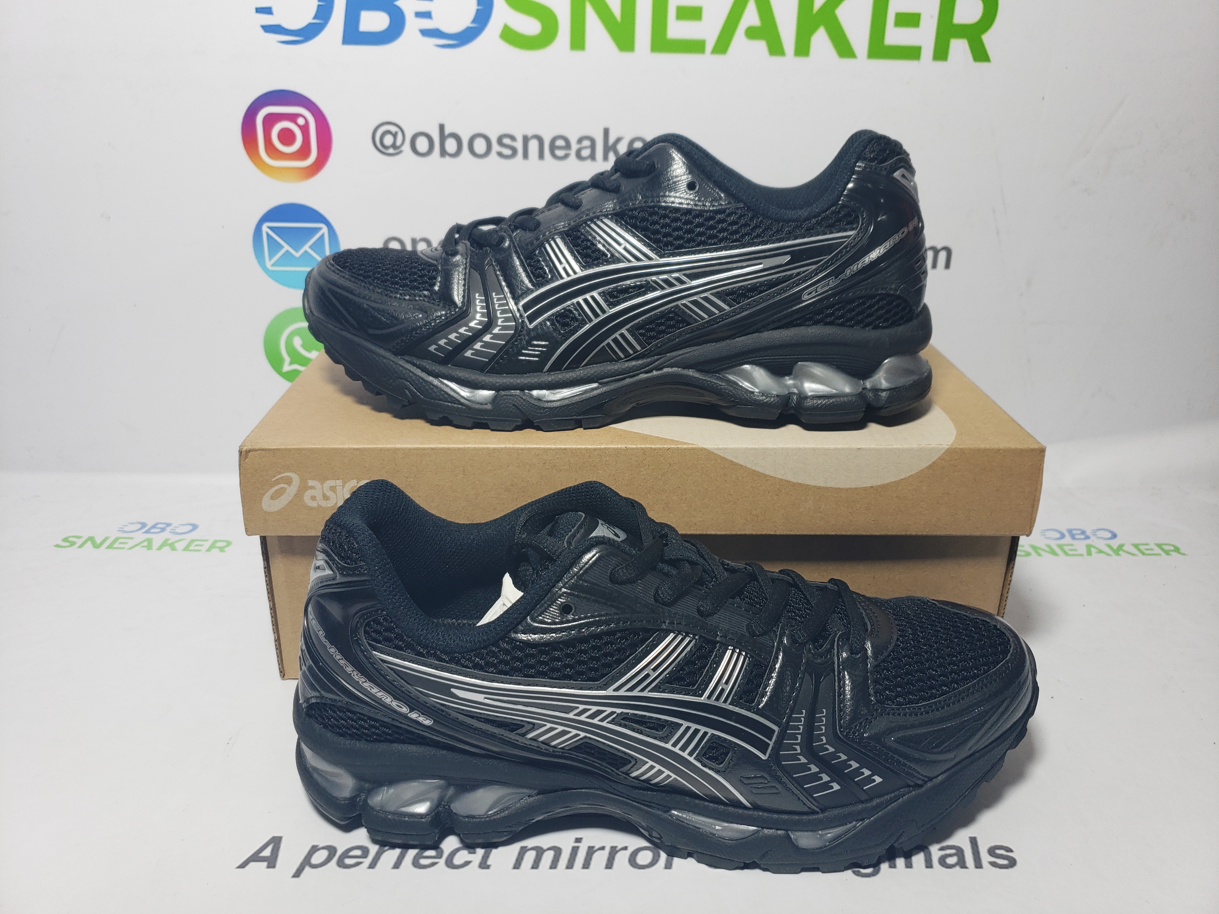 ASICS Gel-Kayano 14 Black Pure Silver 1201A019-006 review Obosneaker 00