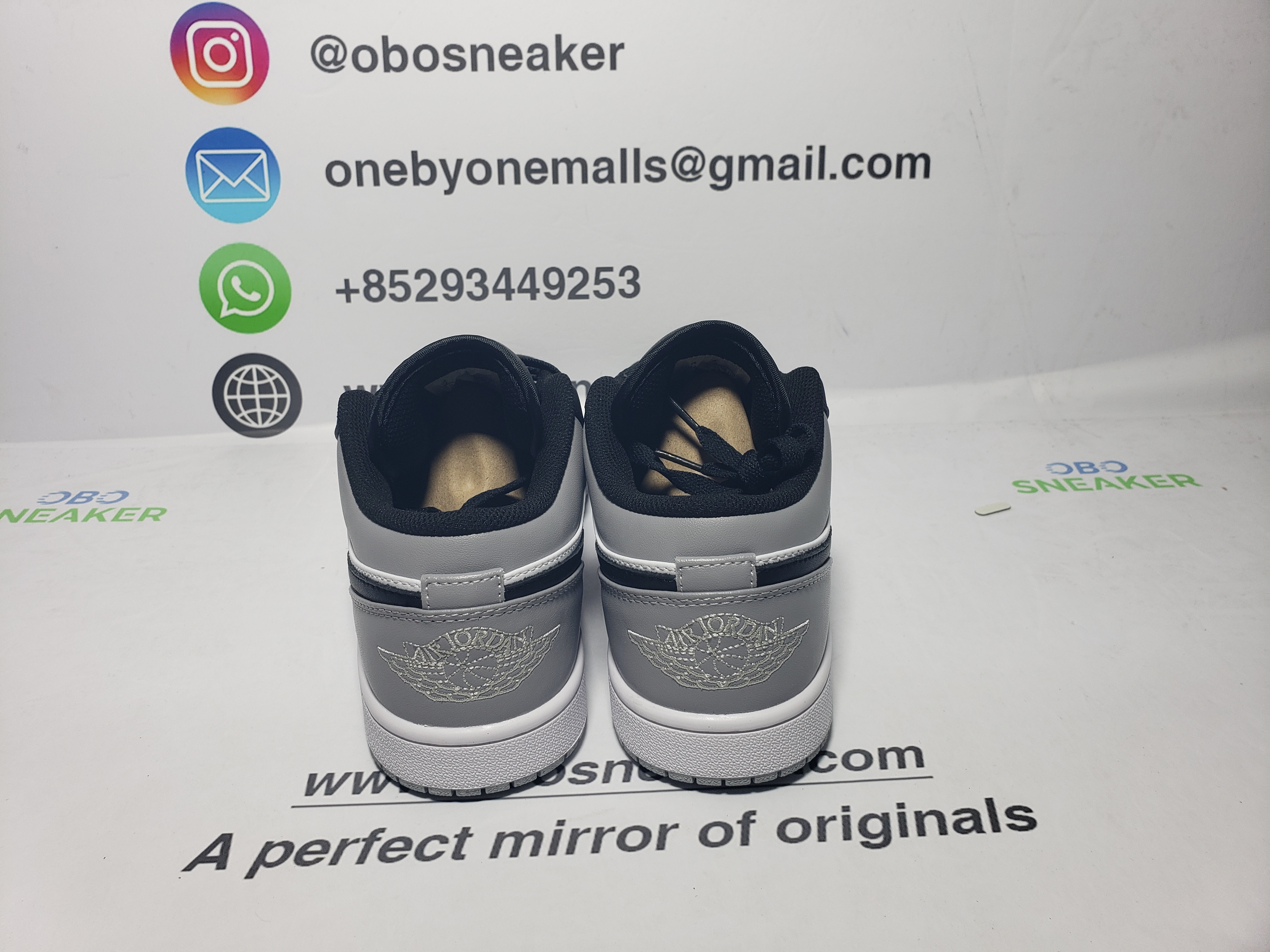 Air Jordan 1 Low Grey Toe 553558-110 review Obosneaker 00