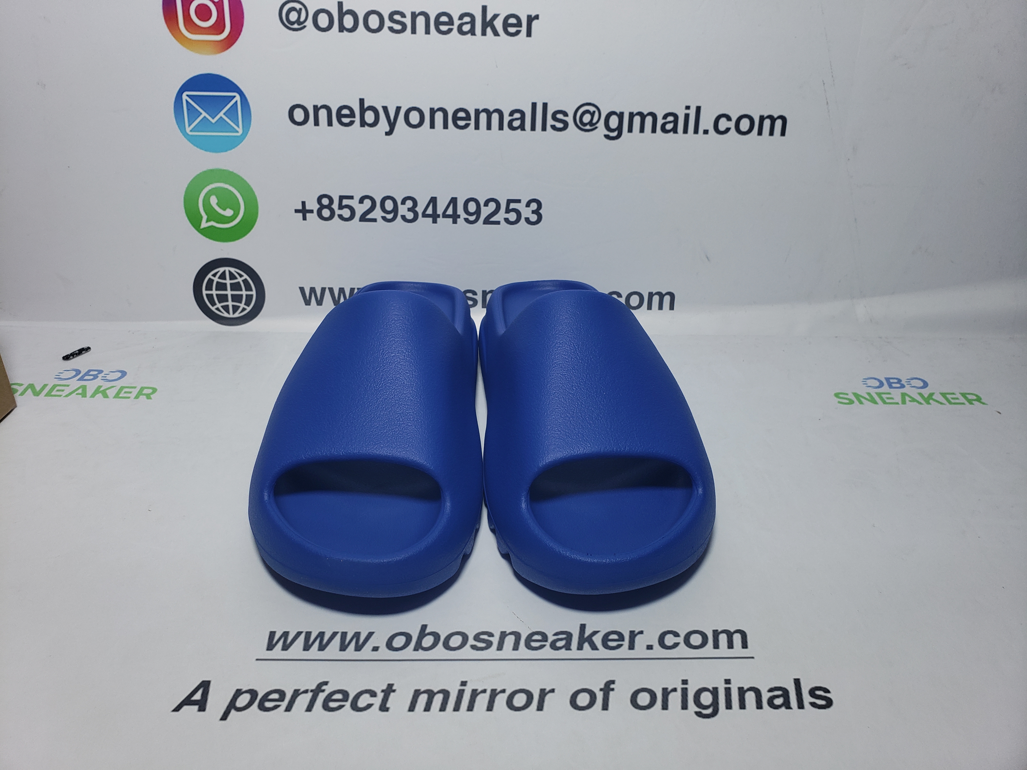 Adidas Yeezy Slide Azure ID4133 review Obosneaker 00