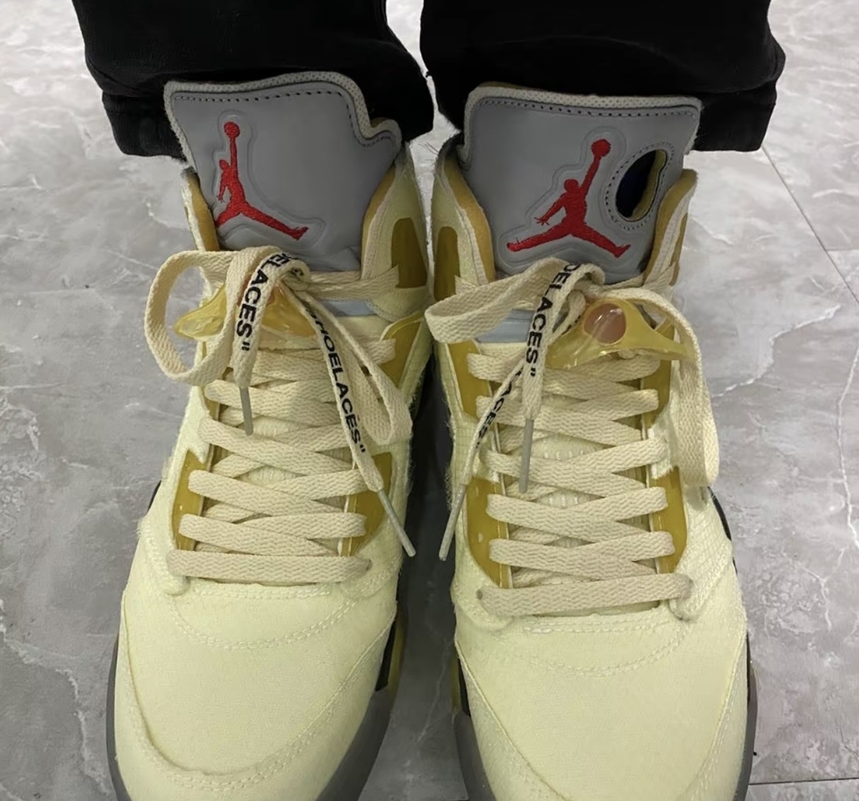 Air Jordan 5 Retro Off-White Sail DH8565-100 review tyrese tyler