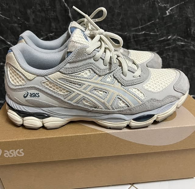 ASICS GEL-NYC Men Cream Oyster Grey review jay moore