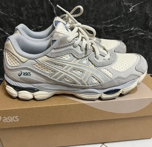 ASICS GEL-NYC Men Cream Oyster Grey review 