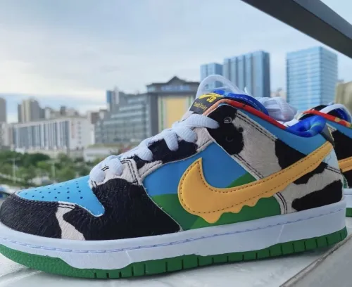 Nike SB Dunk Low Ben & Jerry's Chunky Dunky CU3244-100 review 