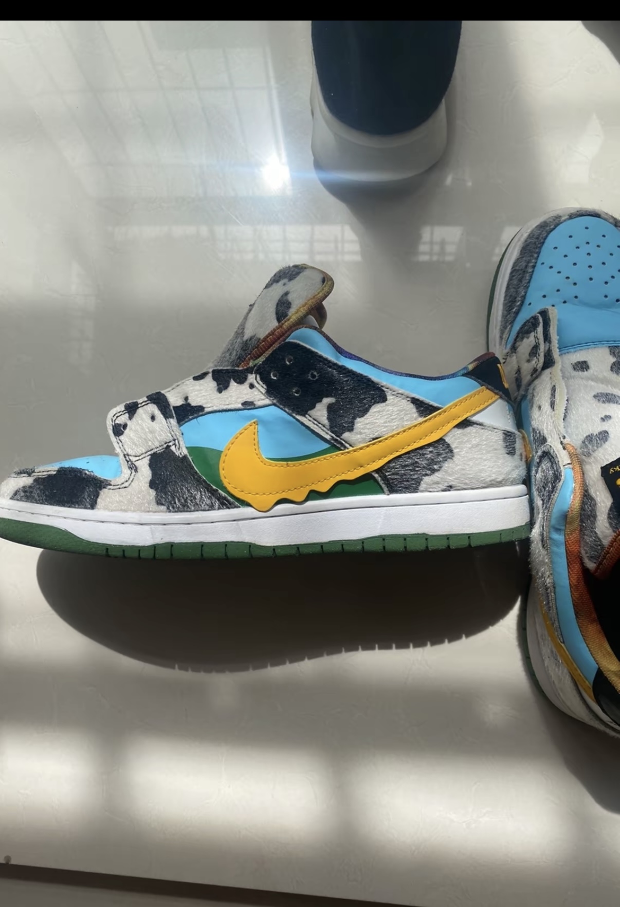 Nike SB Dunk Low Ben & Jerry's Chunky Dunky CU3244-100 review Ashton Maywahlall