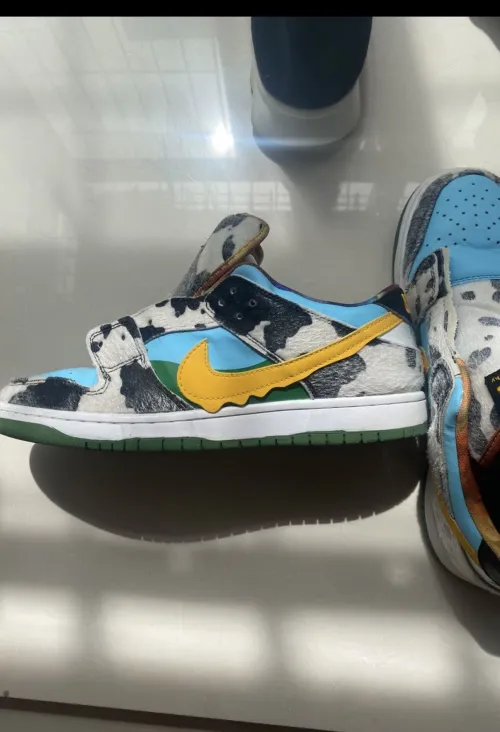 Nike SB Dunk Low Ben & Jerry's Chunky Dunky CU3244-100 review 
