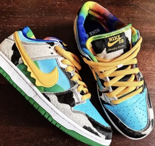 Nike SB Dunk Low Ben & Jerry's Chunky Dunky CU3244-100 review 