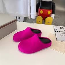 Marni Long-Hair Calfskin Fussbett Sabot Fuchsia SBMR000600P412200C57 review John