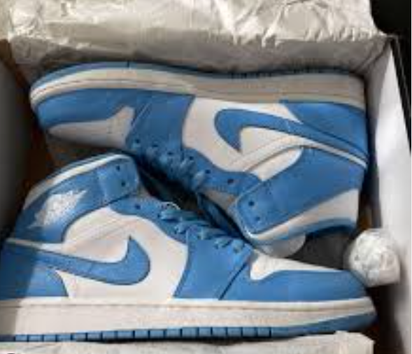 Air Jordan 1 Retro Mid UNC 554724-106 review Aubrey