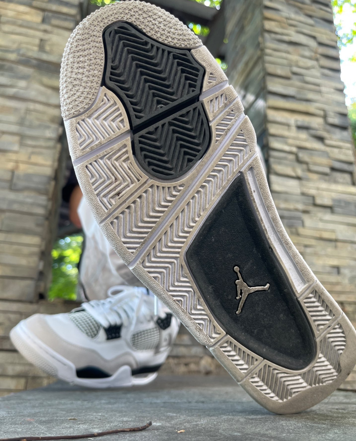 Air Jordan 4 Retro Military Black DH6927-111  review อินดิโก้ 02