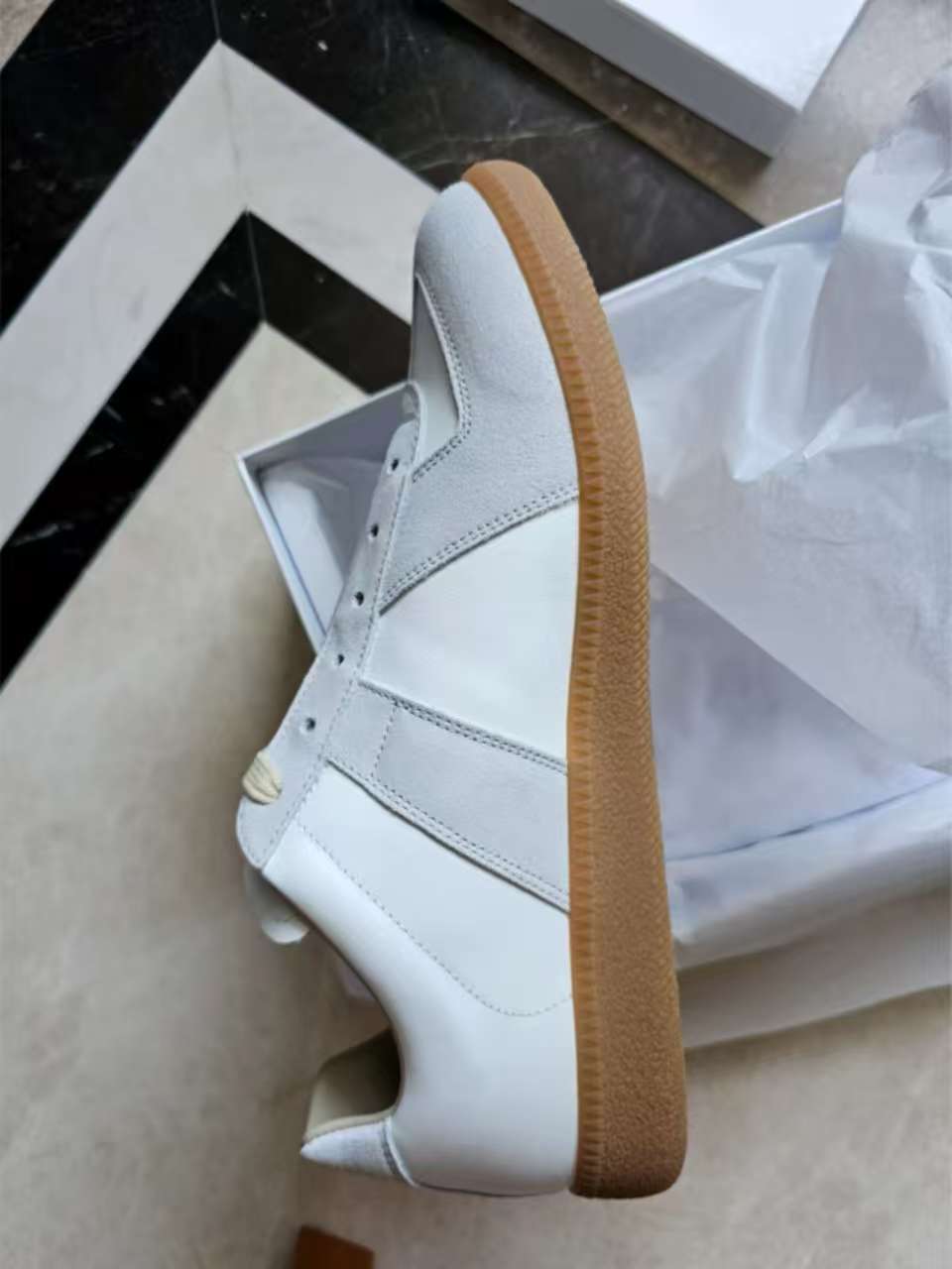 Maison Margiela Replica White Grey Gum (Women's) S58WS0109 P1895 T1016 review Balfour 01